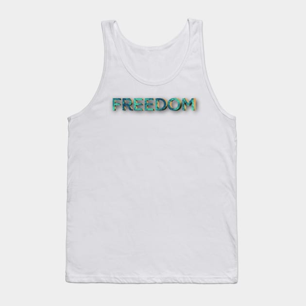 Freedom Tank Top by Almanzart